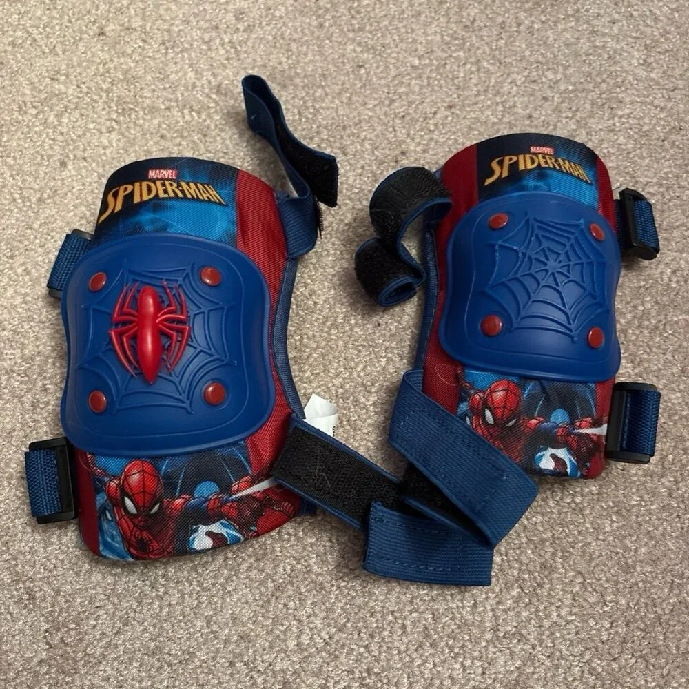 Marvel Spider-Man knee pads kids youth SpiderMan
